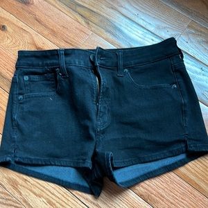 American Eagle denim shorts. Black. Size 2